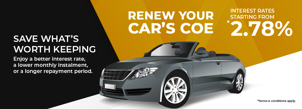 COE Renewal Loan Singapore